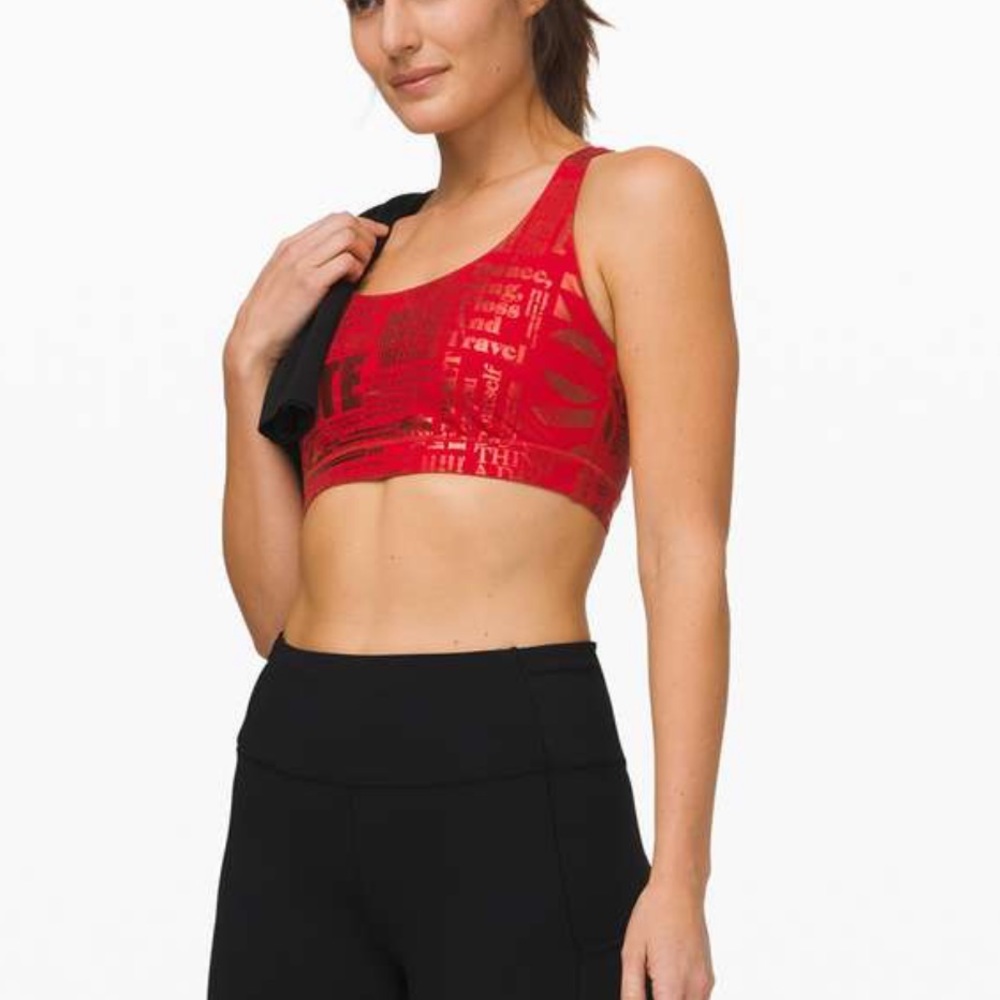 Lululemon Energy Bra *Manifesto